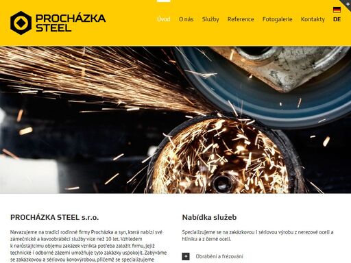 zakázková kovovýroba a zámečnictví, výroba z nerezových a hliníkových materiálů.