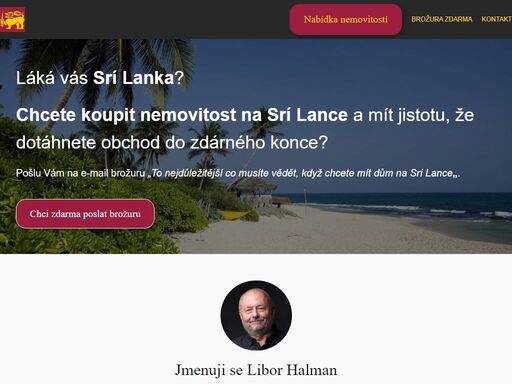 zprostředkování koupě nemovitostí na srí lance