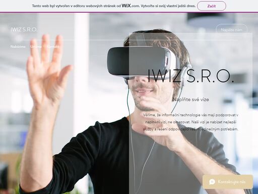 věříme, že informační technologie by vás měly podporovat v naplnění vizí, ne omezovat. iwiz s.r.o. se vždy snaží nabídnout nejlepší služby a řešení odpovídající vašim jedinečným potřebám. 
1 spokojený uživatel je stejně důležitý jako 1000.