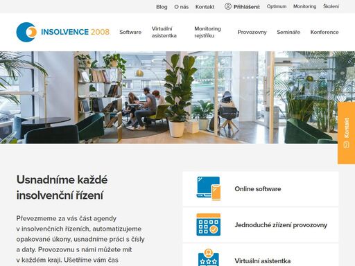 zjednodušte si agendu insolvenčního správce v každé fázi řízení. software automatizuje úkony, virtuální asistentka zadá přihlášky, snadno si zřídíte provozovnu.