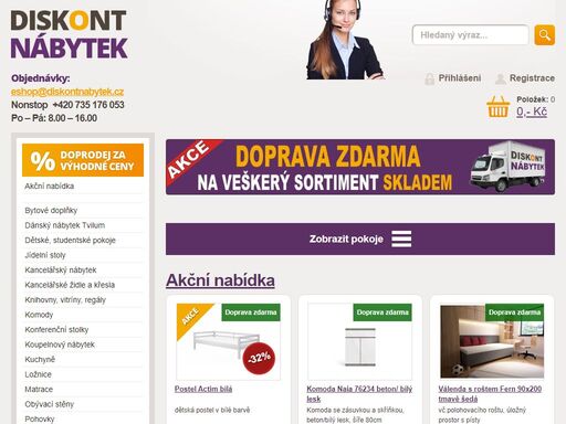 online prodej moderního a levného nábytku za příznivé ceny. vybavíme vaši domácnost, kuchyň, obývací pokoj, ložnici, koupelnu i předsíň nábytkem za rozumné ceny.