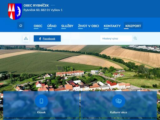 obec rybníček