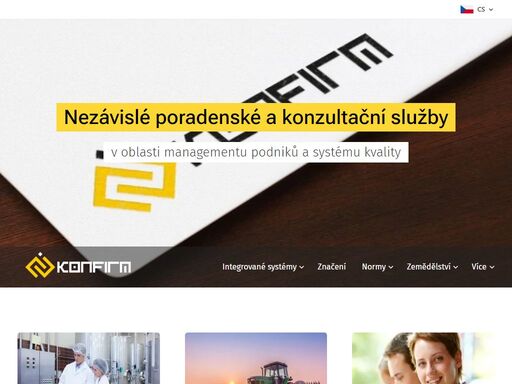 zajišťujeme poradenství, audity, školení, kontrolu značení potravin a další podporu v potravinářském sektoru a blízkých odvětví. neustále sledujeme vývoj a trend standardů zajišťujících kvalitu, bezpečnost a legálnost výrobků, stejně jako systémová řešení kvality a bezpečnosti produktů.