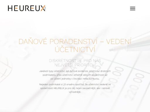 daňové poradenství a vedení účetnictví pro firmy i živnostníky. kompletní zpracování mzdových agend. vedení účetnictví firem v konkurzu nebo v likvidaci.