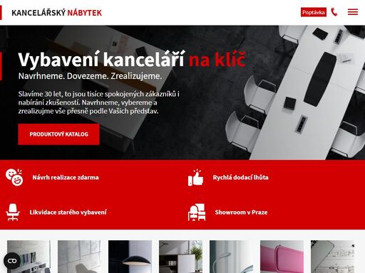s námi je zařízení kanceláře hračka. vyberte si u nás kancelářský nábytek, stoly, židle, skříně, recepční pulty i celé sestavy!
