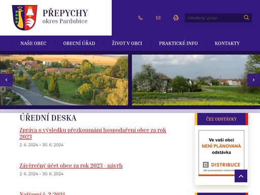 www.obec-prepychy.cz