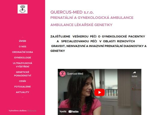 prenatální a gynekologická ambulance