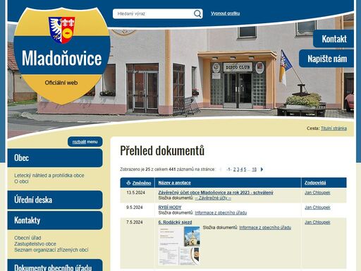 www.mladonovice.cz
