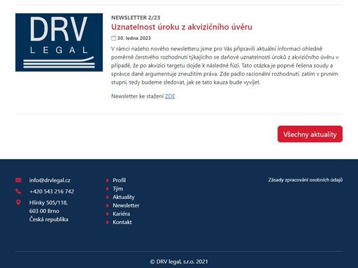 www.drvlegal.cz