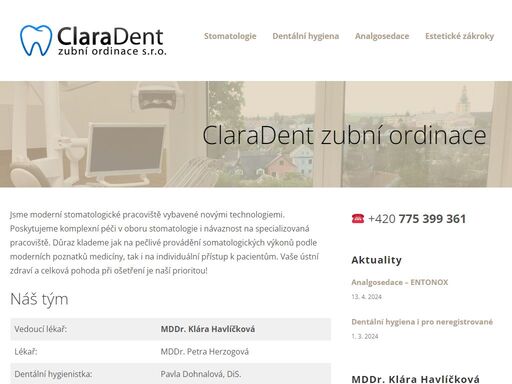 www.claradent.cz