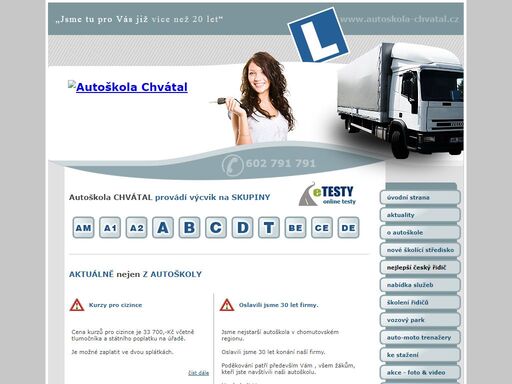 www.autoskola-chvatal.cz
