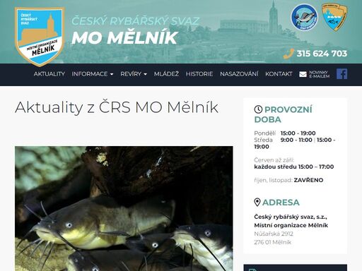 český rybářský svaz - místní organizace mělník