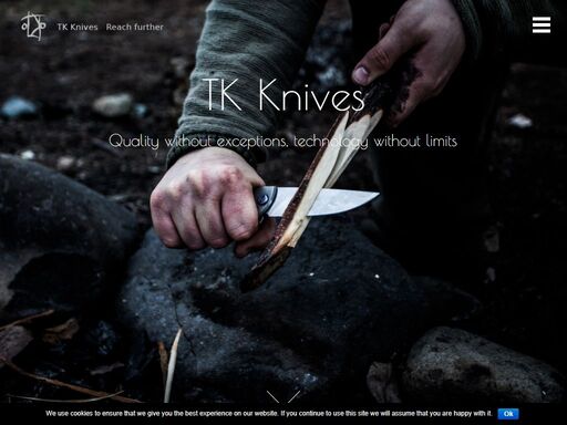 custom knives of state-of-art materials, advanced technology and deep understanding of knives itself.