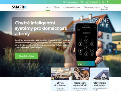 smartiq se zaměřuje na vývoj a výrobu chytrých inteligentních systémů a na smarthome instalace od rodinných domů až po developerské projekty.