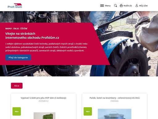 www.profidum.cz - internetový obchod