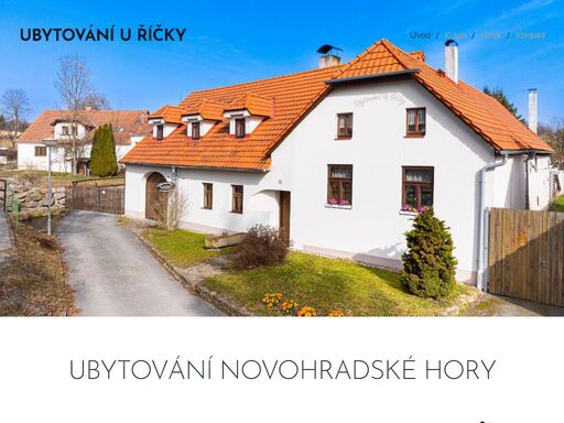 www.ubytovaniuricky.cz