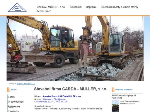 stavební firma carda - müller, s.r.o.