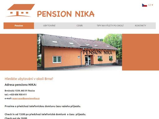 www.pensionnika.cz