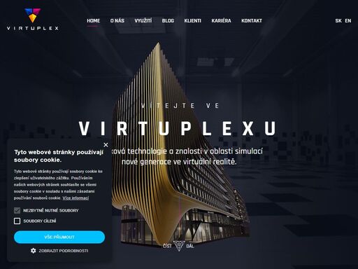 virtuplex vyvíjí software a provozuje největší komerčně dostupnou halu pro virtuální realitu na světě.