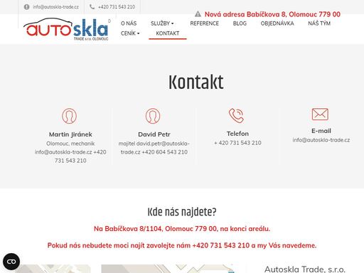www.autoskla-trade.cz/kontakt