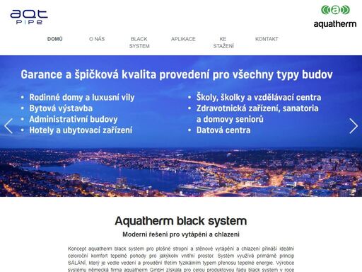black system page