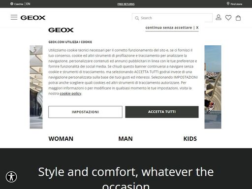 discover the collection of apparel, shoes and accessories on the official geox site. safe payment and free return!