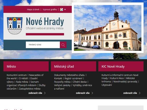 www.novehrady.cz