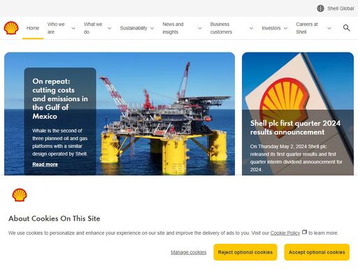 shell is a global group of energy and petrochemical companies. learn more about shell on our global website.