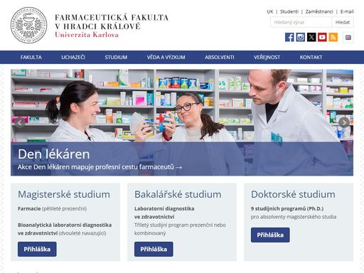 www.faf.cuni.cz/Fakulta/Organizacni-struktura/Katedry/Katedra-farmakognozie