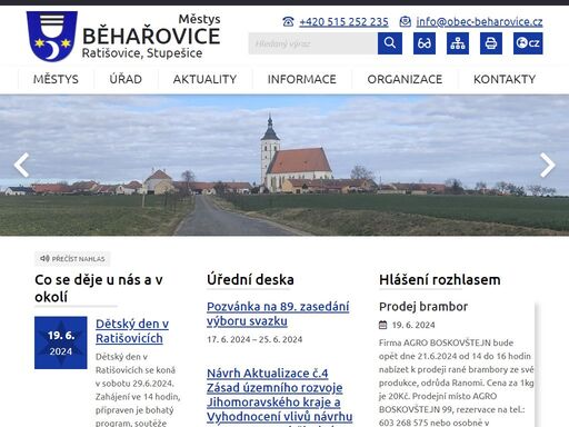 www.obec-beharovice.cz