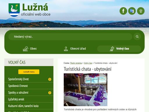 www.obec-luzna.cz/turisticka-chata-ubytovani/ds-1074/p1=1593