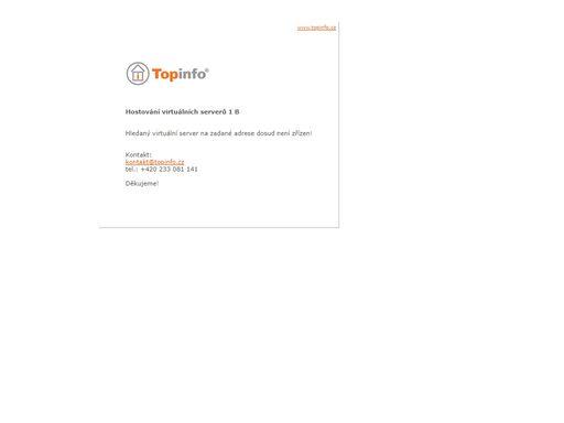 topinfo : řešení pro váš internet