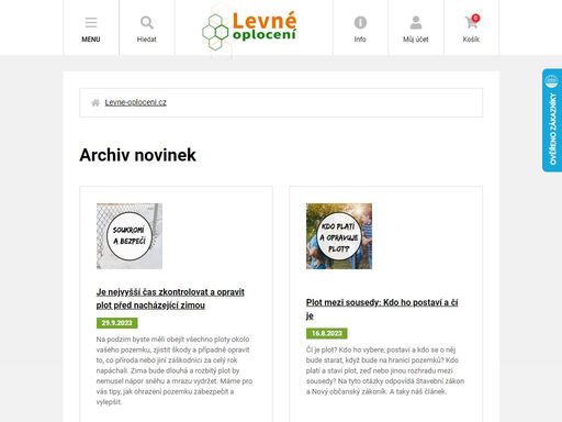 www.levne-oploceni.cz