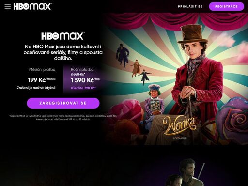 přivítejte hbo max, epickou streamovací platformu, kde najdete celou spoustu největších trháků, kultovních seriálů a oblíbených pohádek.