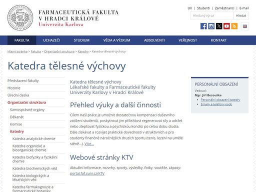 www.faf.cuni.cz/Fakulta/Organizacni-struktura/Katedry/Katedra-telesne-vychovy