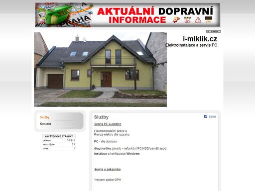 ladislav miklík; svet-stranek.cz : osobní stránky zdarma snadno a rychle