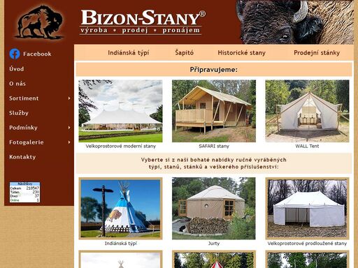 www.bizon-stany.cz