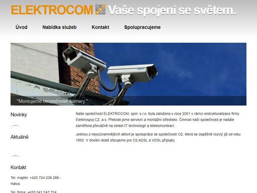 www.elektrocom.cz