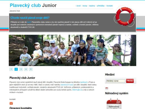 club junior, plavecký club junior