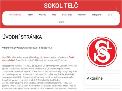 www.sokoltelc.cz