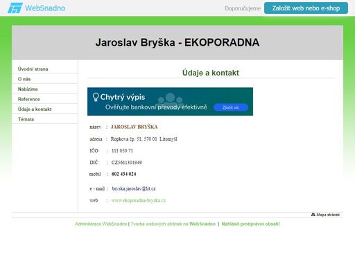 jaroslav bryška - ekoporadna