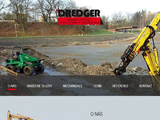 dredger s.r.o. - stavební činnost, zemní práce, autodoprava