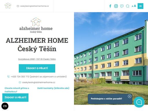 naleznete zde všechny informace, které potřebujete vědět o pobočce alzheimer home český těšín. důležitá kontaktní čísla, novinky a reference.