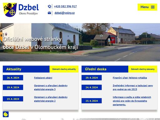 www.obecdzbel.cz