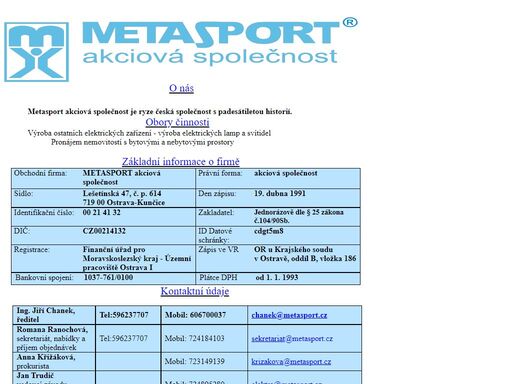 www.metasport.cz