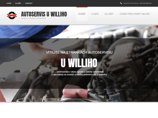autoservis u williho v karlových varech nabízí svým zákazníkům široké portfolio služeb v oblasti opravy a údržby automobilů.