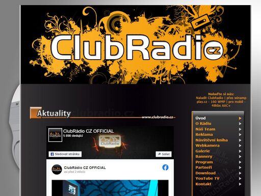 online taneční rádio clubradio.cz | nejlepší výběr taneční muziky | the best selection of dance music
