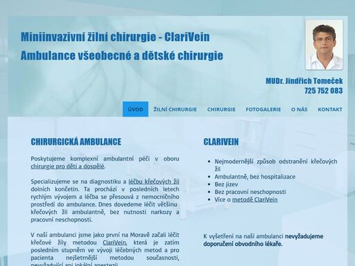 www.chirurgie-clarivein.cz