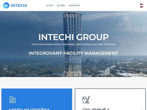 komplexní facility management od intechi group. mobilní údržba, úklidové, revizní a řemeslné služby pro efektivní správu vašich objektů.