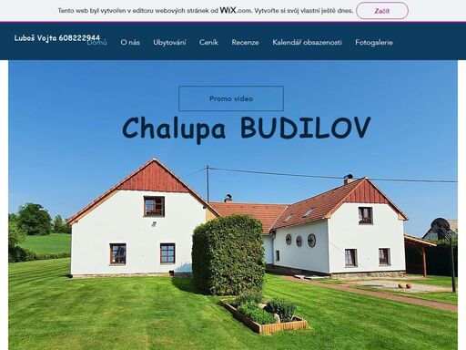 ubytování na chalupě budilov pro 20 osob  s bazénem a sanou. www.chalupa-sumava.cz